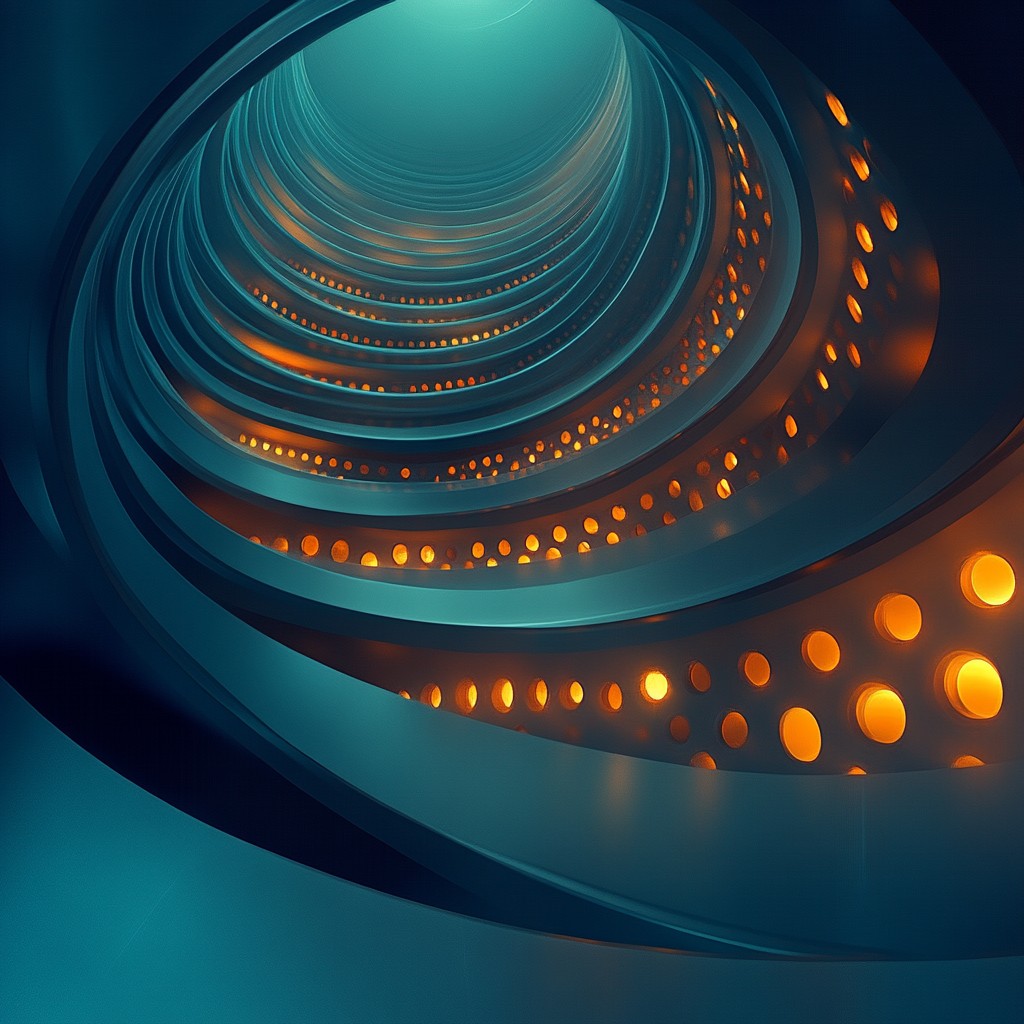 Blue, Spiral, Graphics, Graphic design, Design, Science, Fractal art, Vortex