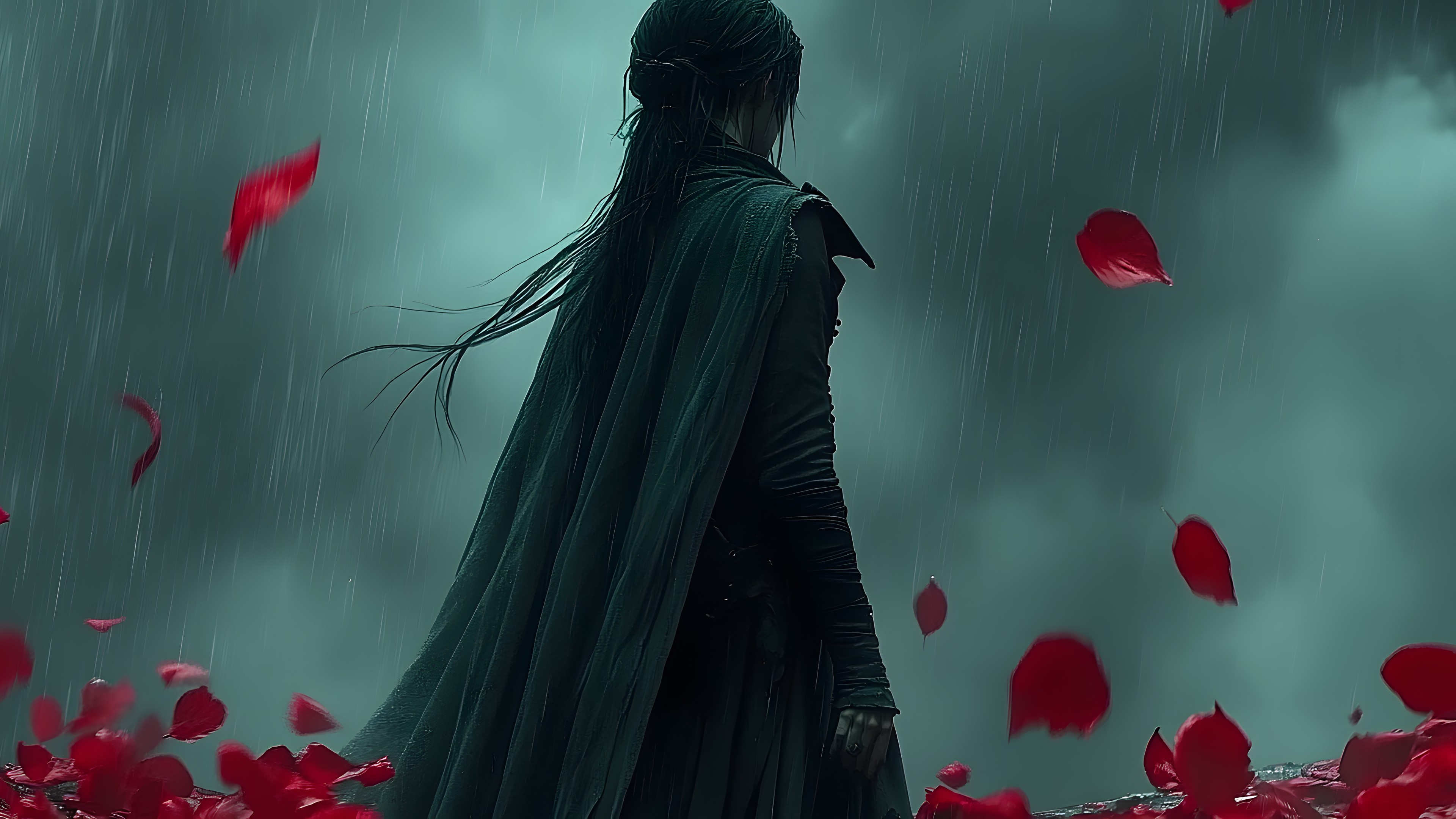 Fictional character, CG artwork, Cloak, Animation, Graphics, Digital compositing, Fiction, Mist