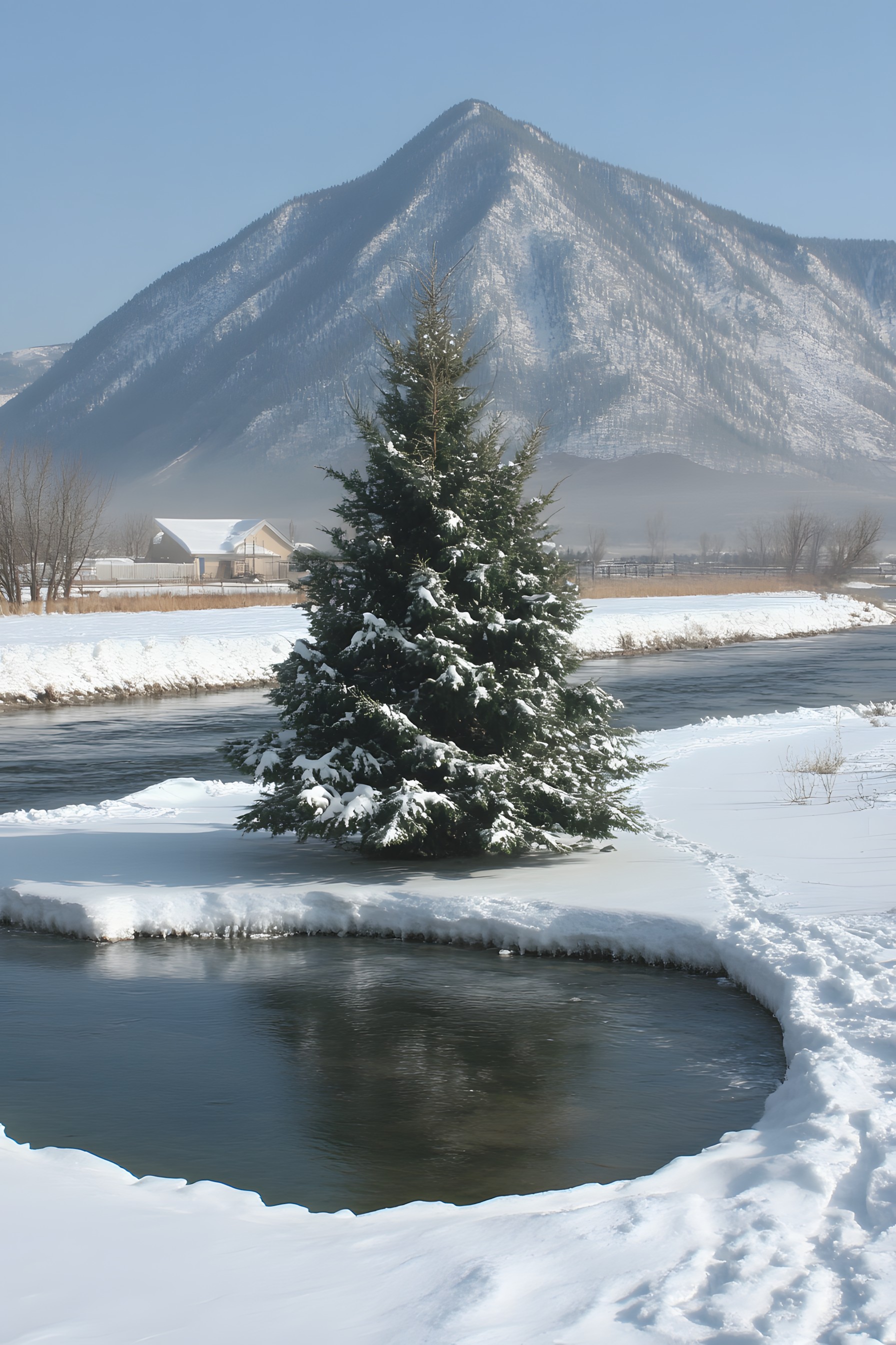 Snow, Winter, Mountain, Freezing, Mountain range, Hill station, Slope, Ice, Larch, Ridge, Summit, Frost, Alps, Precipitation, Fell, Conifers, Glacial landform, Reflection, Massif, Evergreen