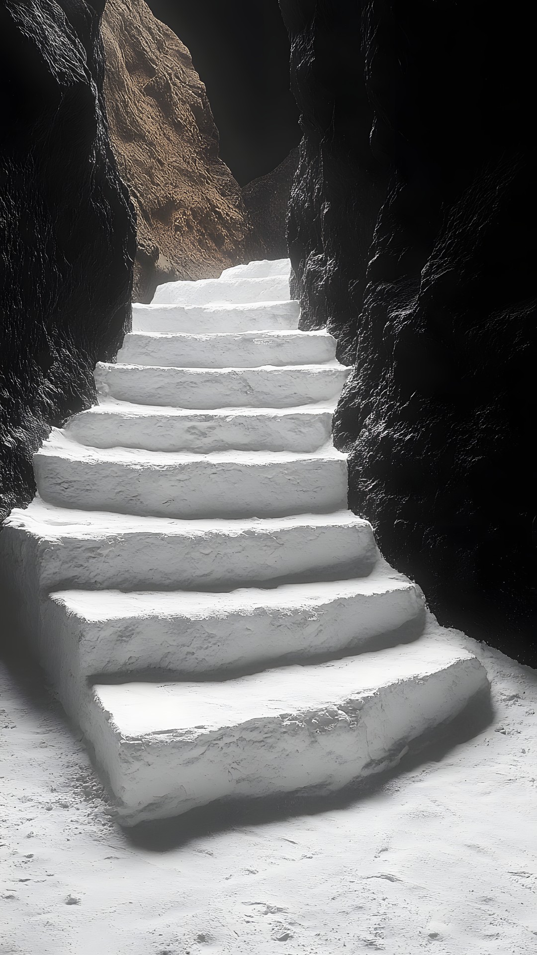 Stairs, Geological formation, Cave, Shadow
