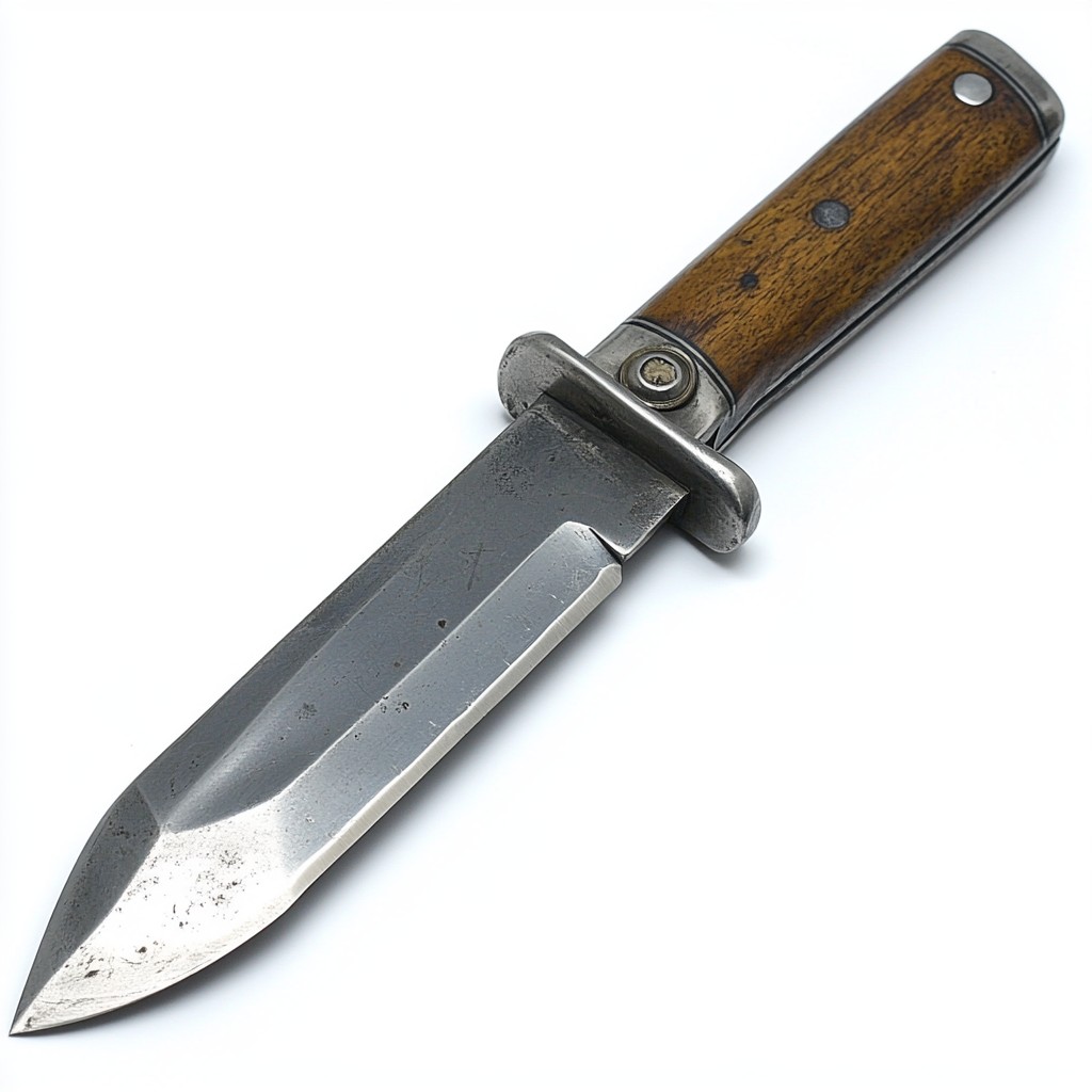 Knife, Blade, Tool, Hunting knife, Utility knife, Everyday carry, Dagger, Bowie knife, Steel, Leather, Household hardware, Scabbard, Titanium