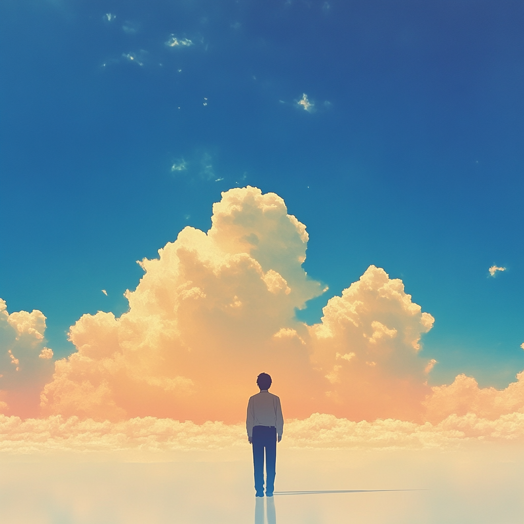 Sky, Blue, Cloud, Cumulus, Meteorological phenomenon, Evening, Sunrise, Afterglow, Dusk