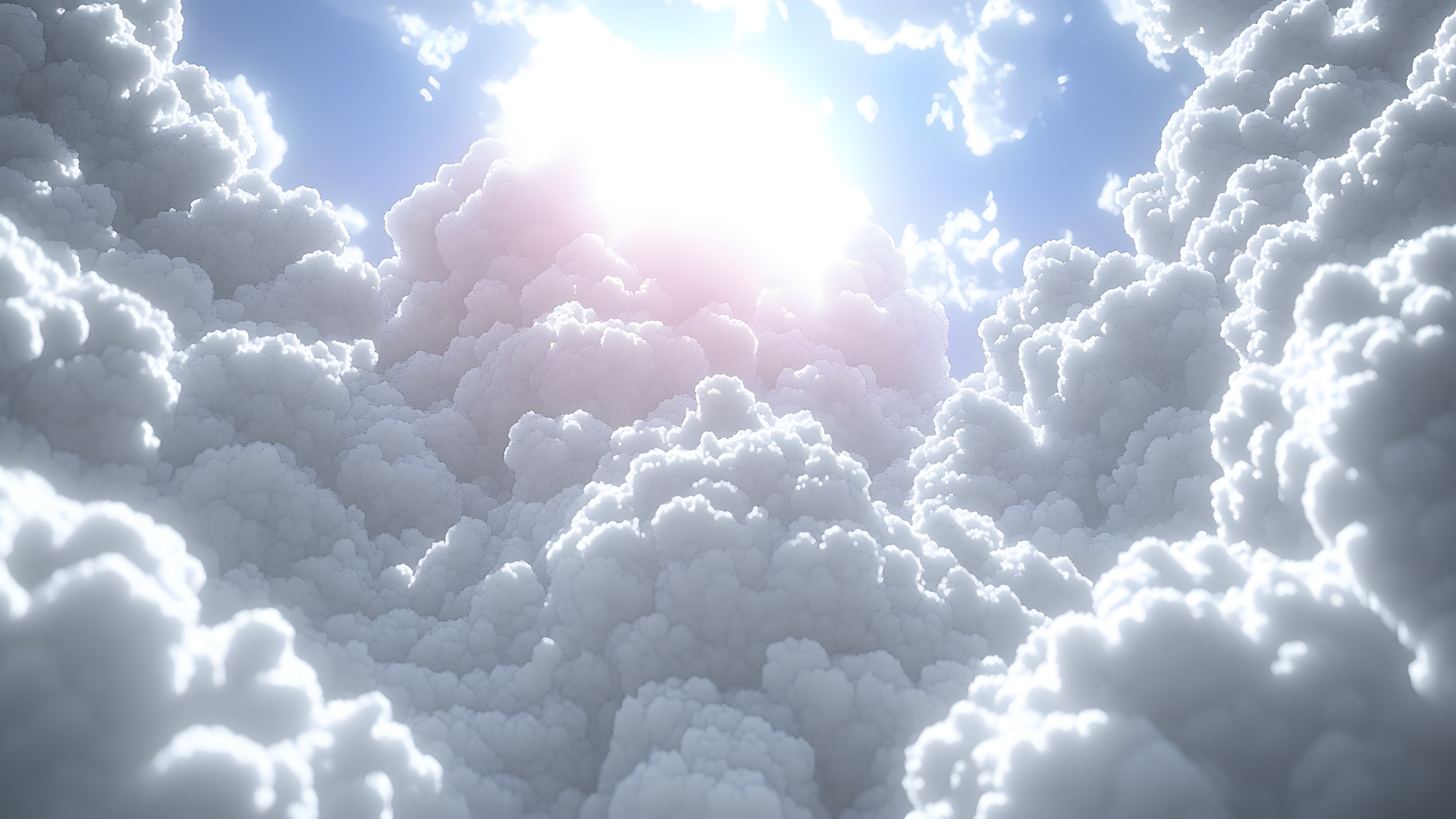 Cloud, Blue, Daytime, Cumulus, White, atmospheric phenomenon, Meteorological phenomenon, Sunlight