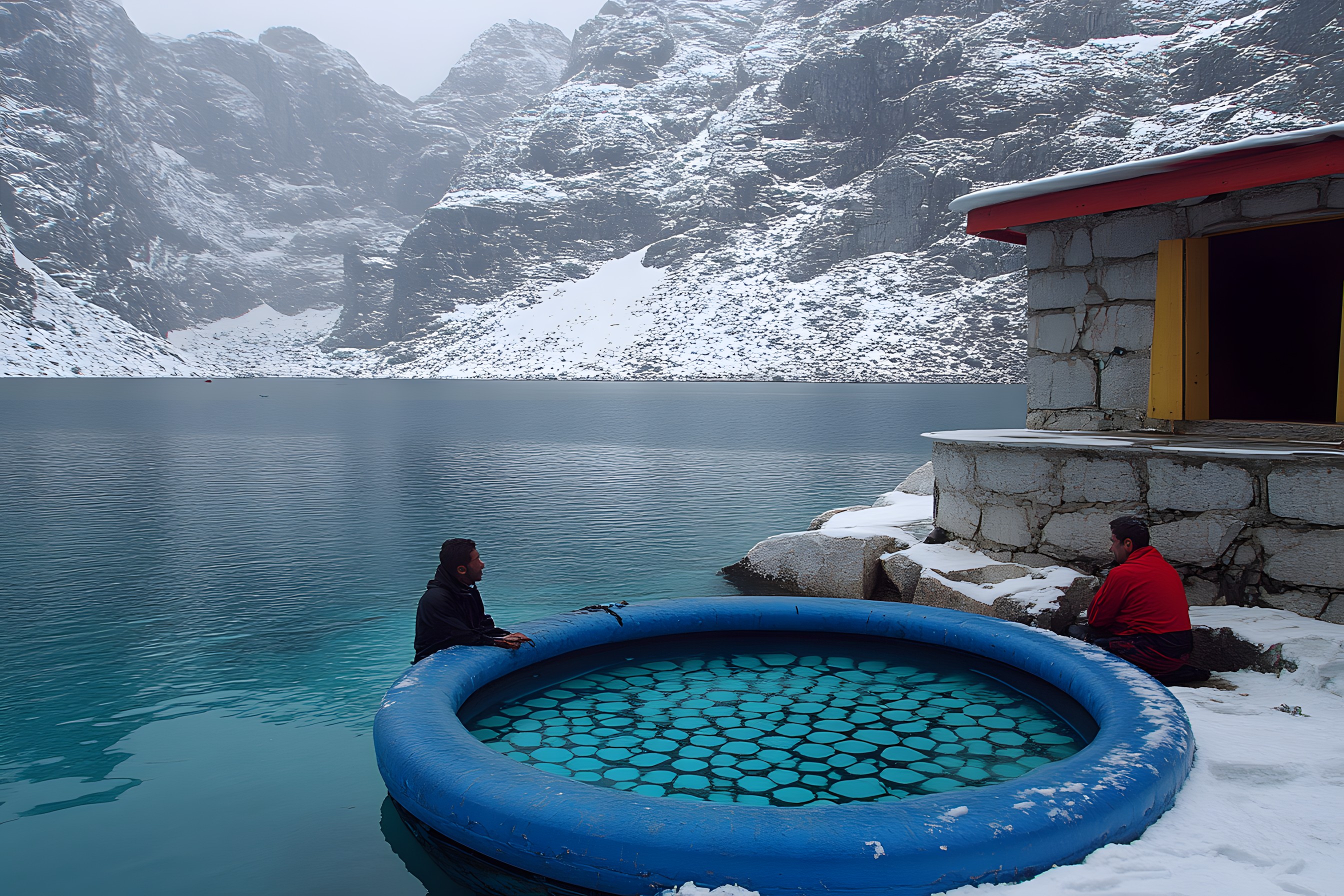 Leisure, Vacation, Winter, Tarn, Crater lake, Lake District