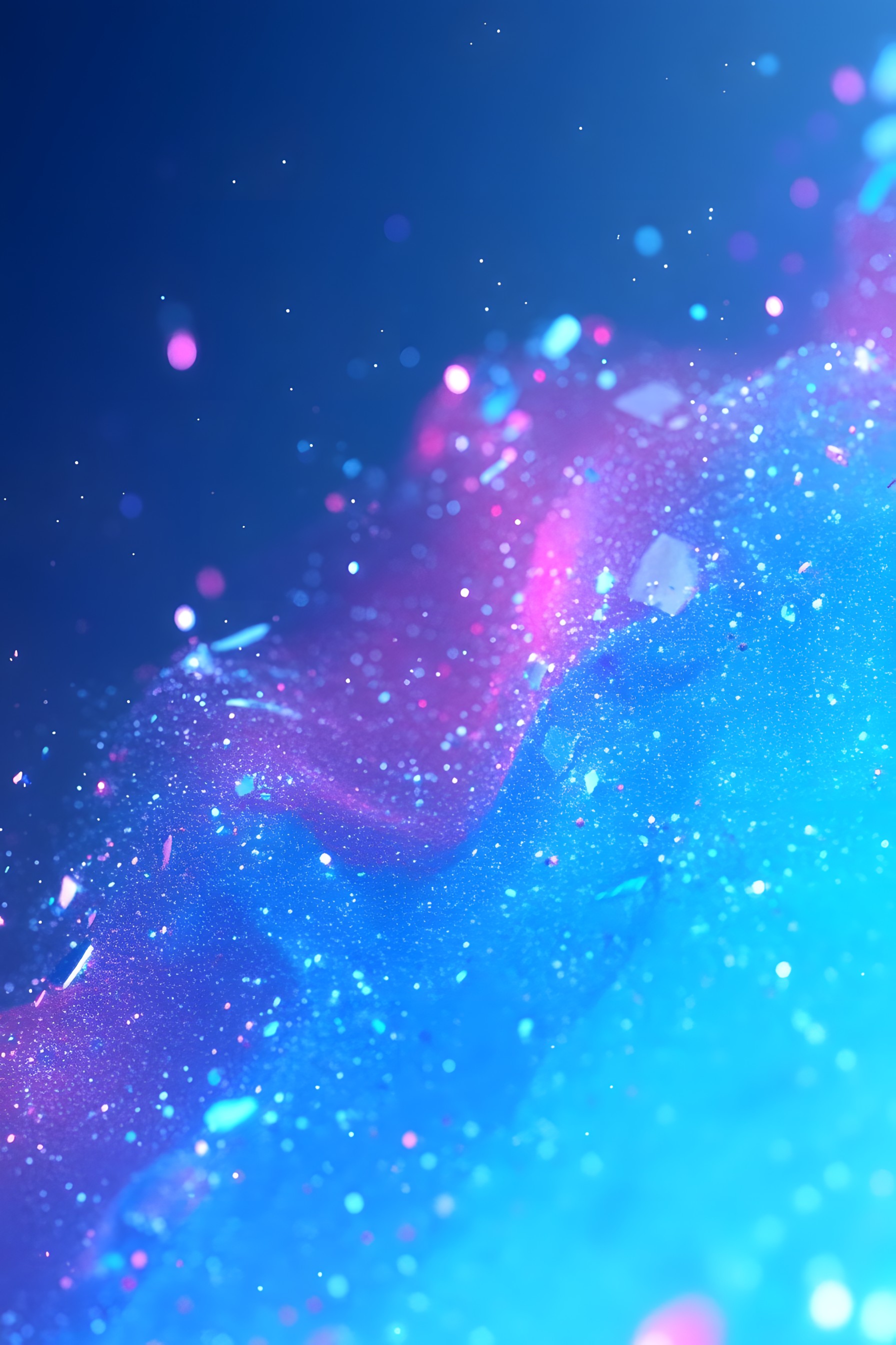 Blue, Fluid, Liquid, Graphics, Night, Star