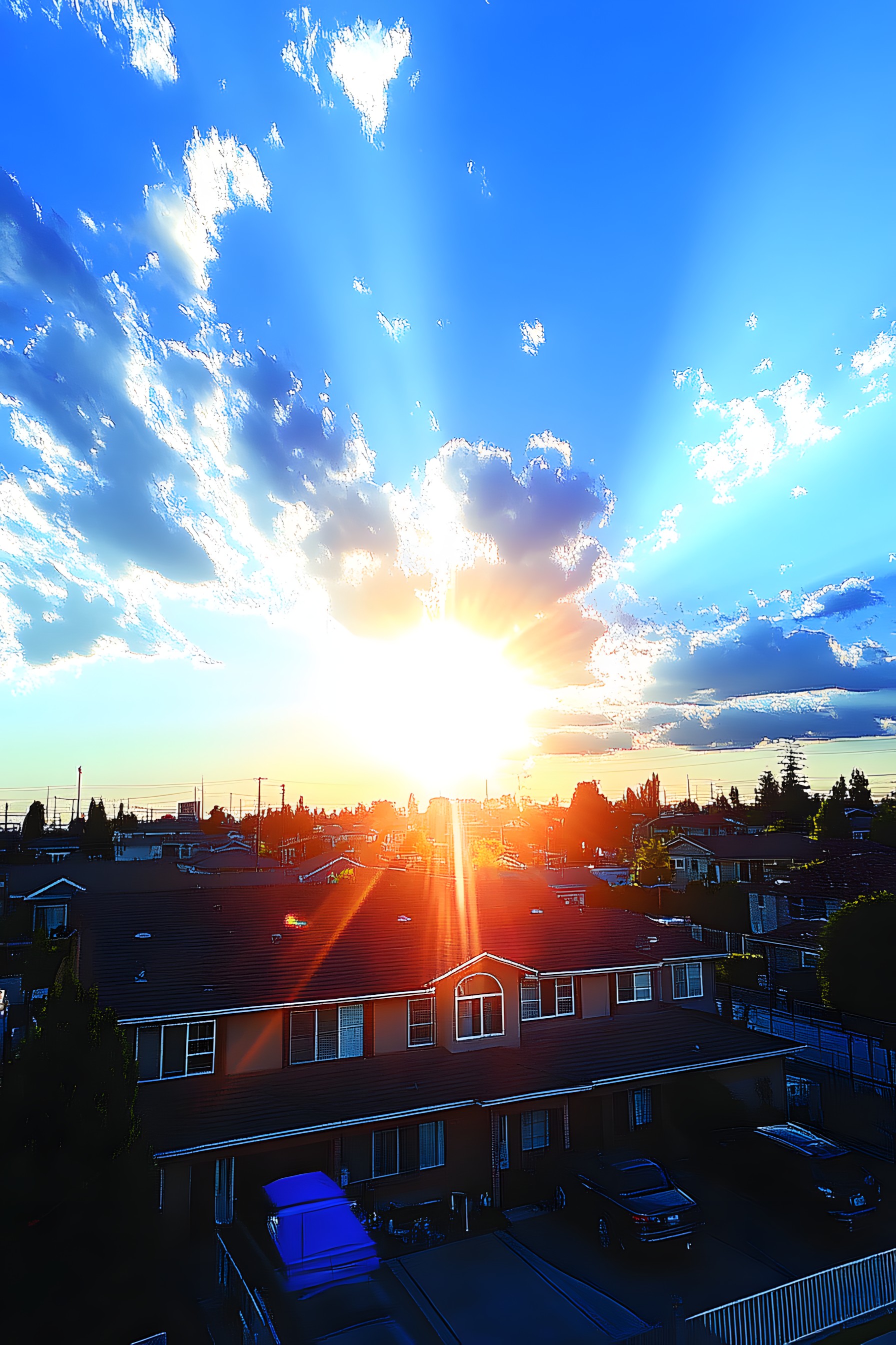 Sun, Daytime, Astronomical object, Horizon, Orange, Sunrise, Sunlight, Morning, Heat, Sunset, Evening, Dusk, Lens flare, Afterglow, Backlighting, Daylighting, Dawn