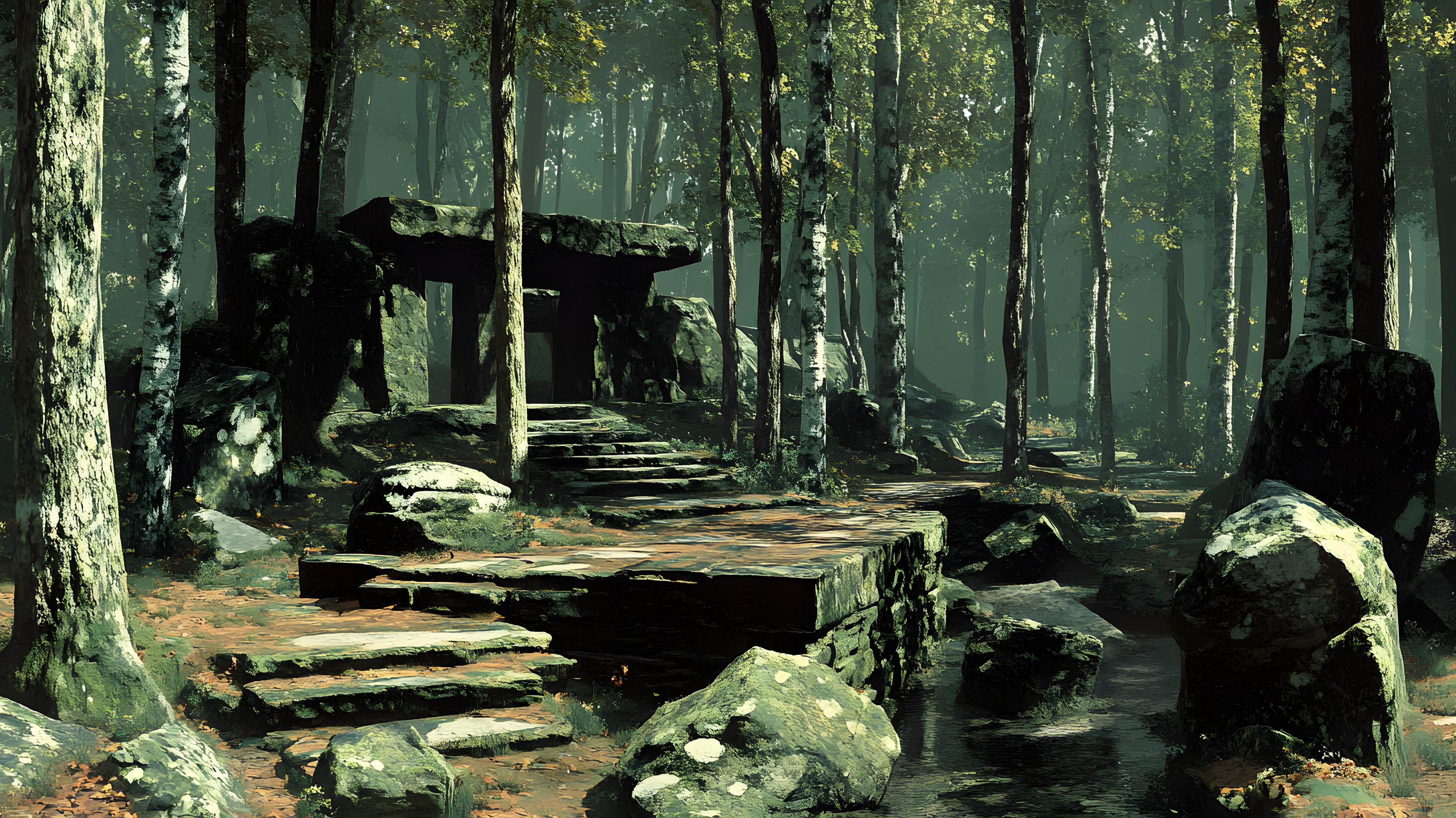 Wood, Forest, Rock, Trunk, Woodland, Grove, Old-growth forest, Northern hardwood forest, Jungle, Spruce-fir forests, Temperate broadleaf and mixed forest, Valdivian temperate rain forest, Rainforest, Tropical and subtropical coniferous forests, State park