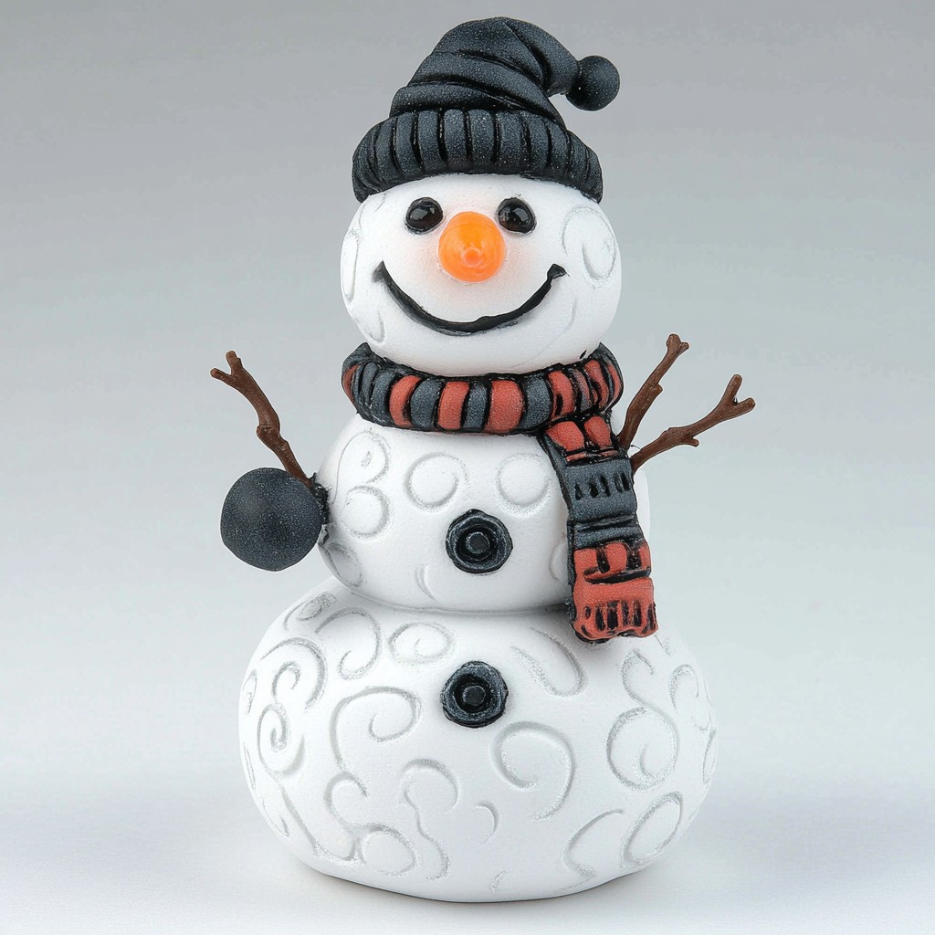 Snowman, Toy, Winter, Ceramic, Collectable, Figurine, Salt and pepper shakers, Snow