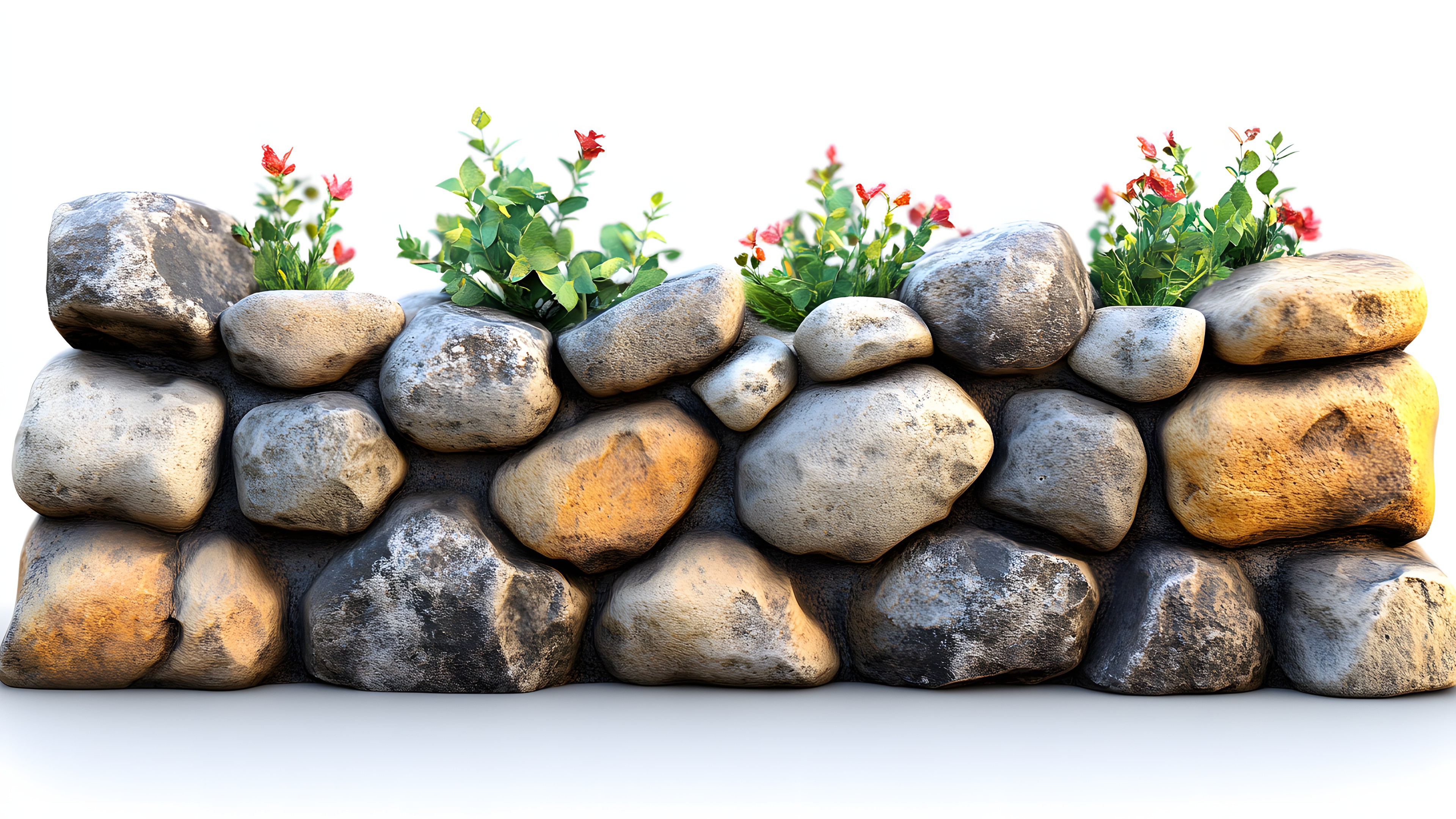 Rock, Stone wall, Landscaping, Boulder, Outcrop, Pebble