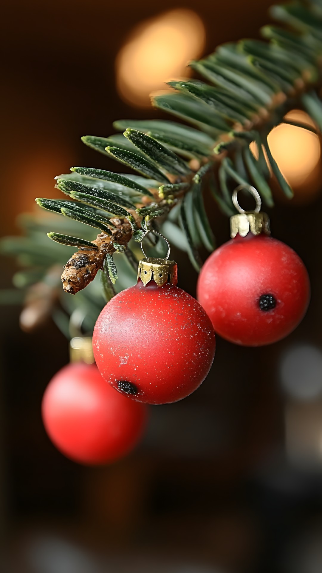 Red, Green, Christmas decoration, Christmas ornament, Christmas tree, Berry, Fruit, Christmas Day, Produce, Holiday Ornament, Holiday, Natural foods, Conifers, Sphere, Still life photography, Mountain-ash, Ornament, Pine family, Fir, Pine