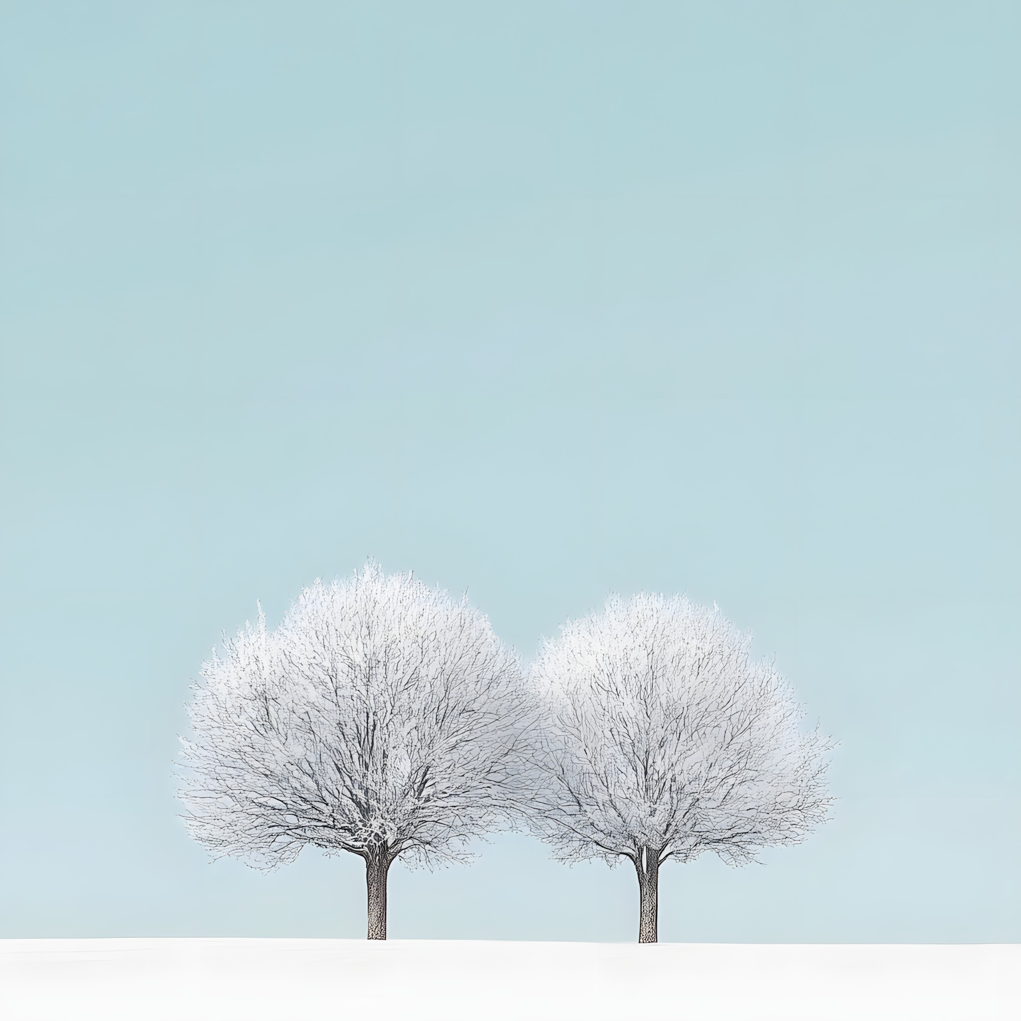 atmospheric phenomenon, Winter, Woody plant, Twig, Frost, Freezing, Wind, Snow