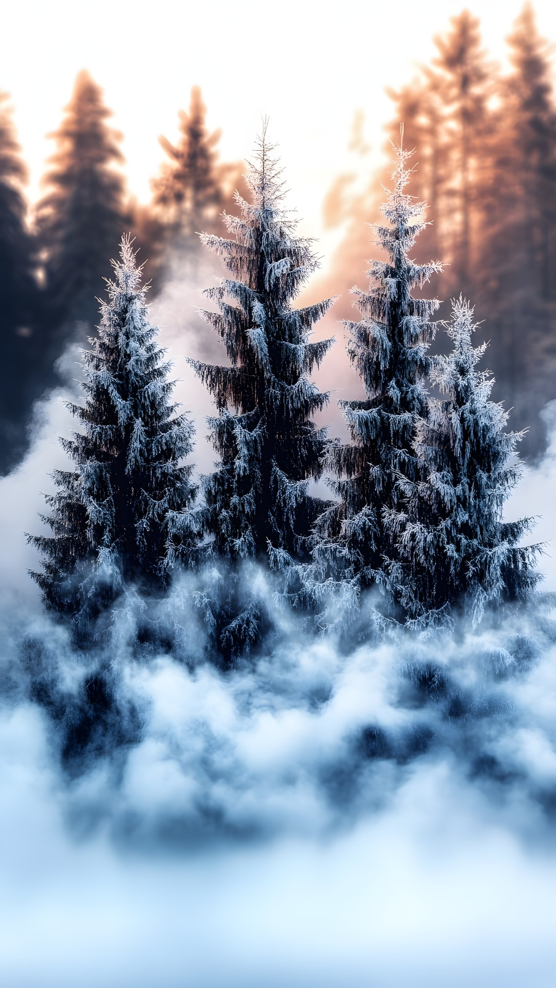 Branch, Winter, Snow, atmospheric phenomenon, Spruce-fir forests, Freezing, Forest, Frost, Larch, Twig, Woody plant, Mist, Conifers, Tropical and subtropical coniferous forests, Black spruce, Winter storm, Fog, Evergreen, Blizzard, Fir