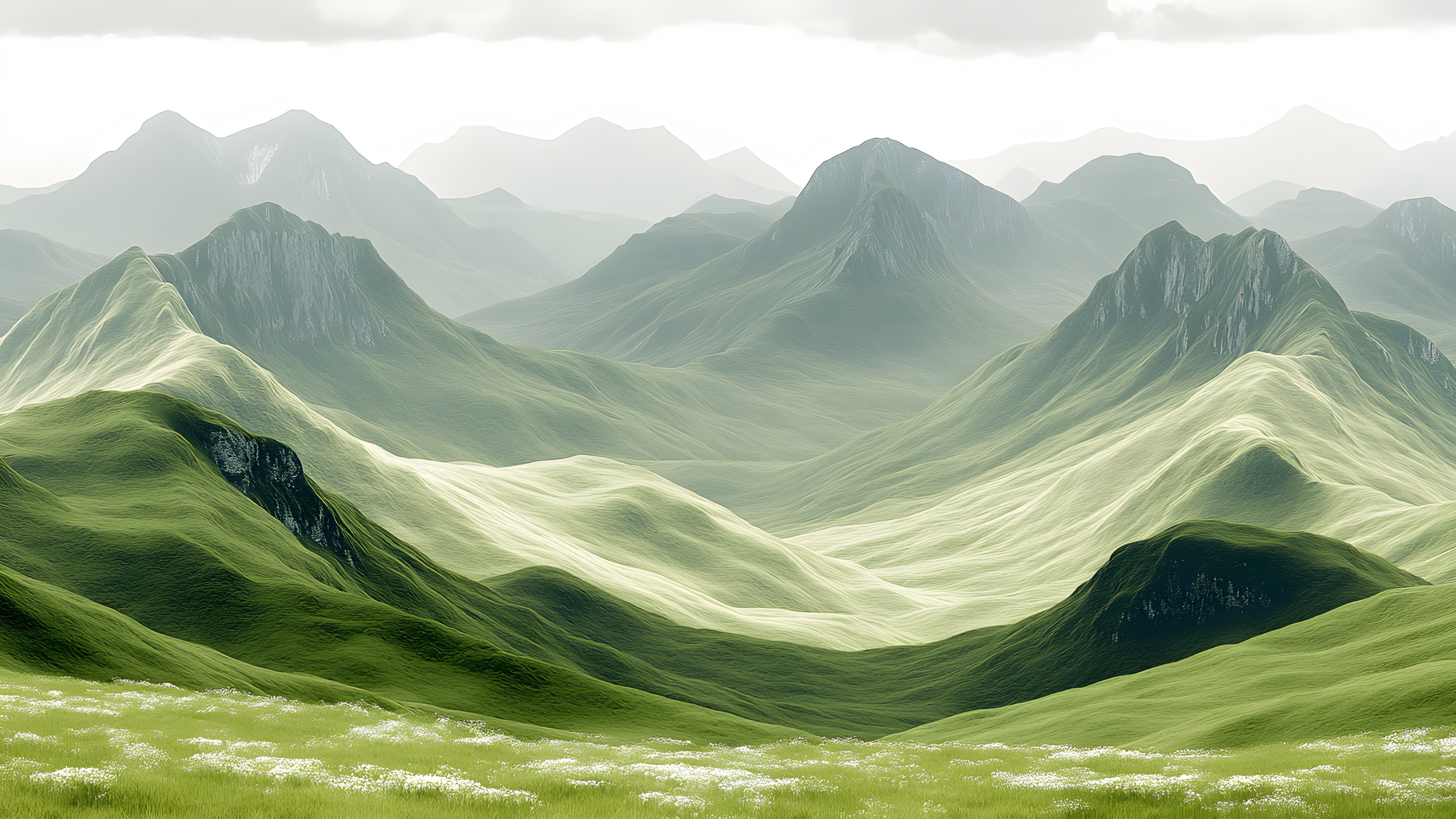 Mountainous landforms, Mountain, Hill, Natural landscape, Highland, Mountain range, Grassland, Terrain, Valley, Hill station, atmospheric phenomenon, Ridge, Fell, Alps, Summit, Meadow, Pasture, Prairie, Massif, Plateau