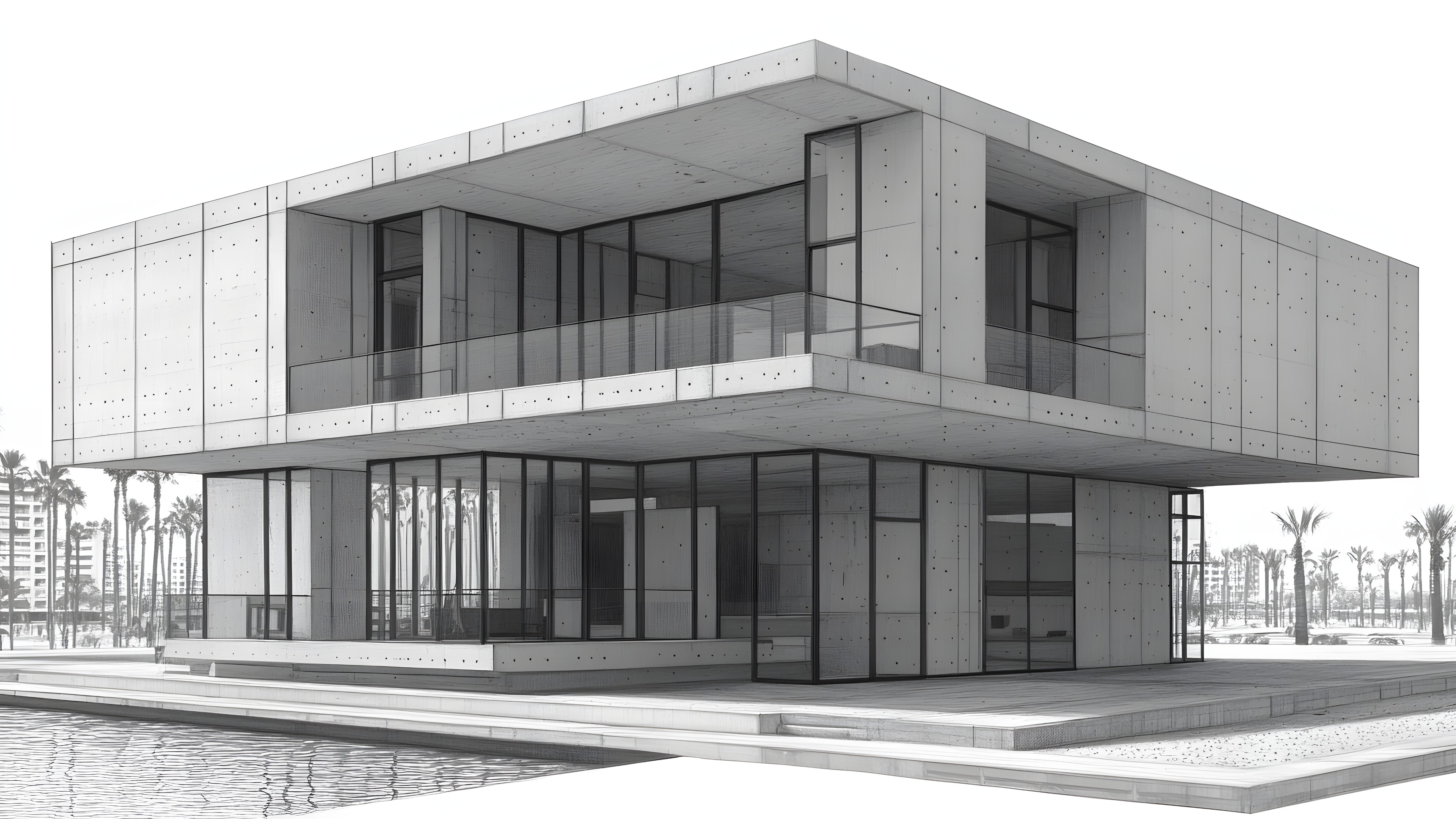 Design, Brutalist architecture, 3D modeling