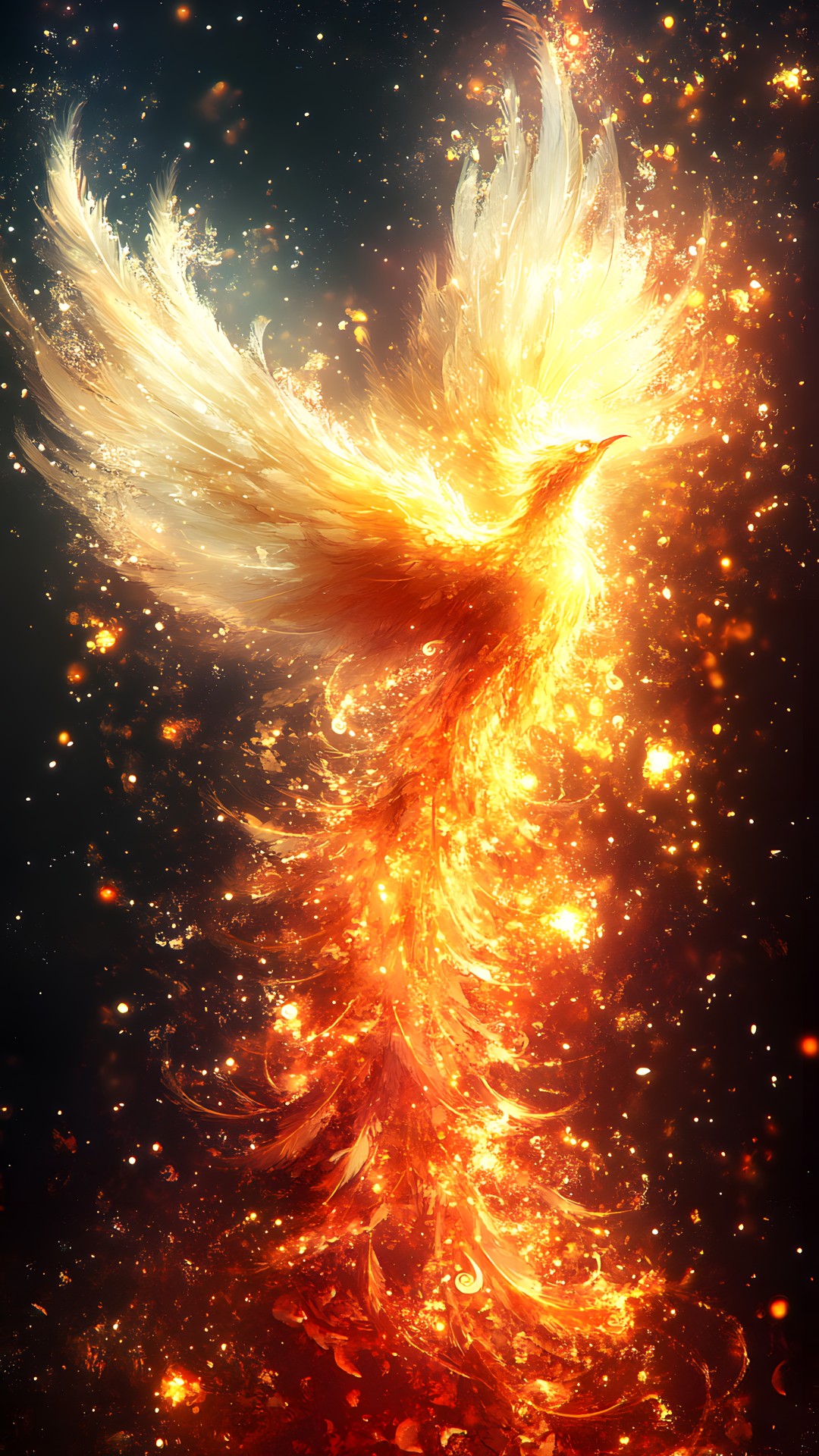 Orange, Heat, Fire, Flame, Graphics, Graphic design, Fictional character, Night