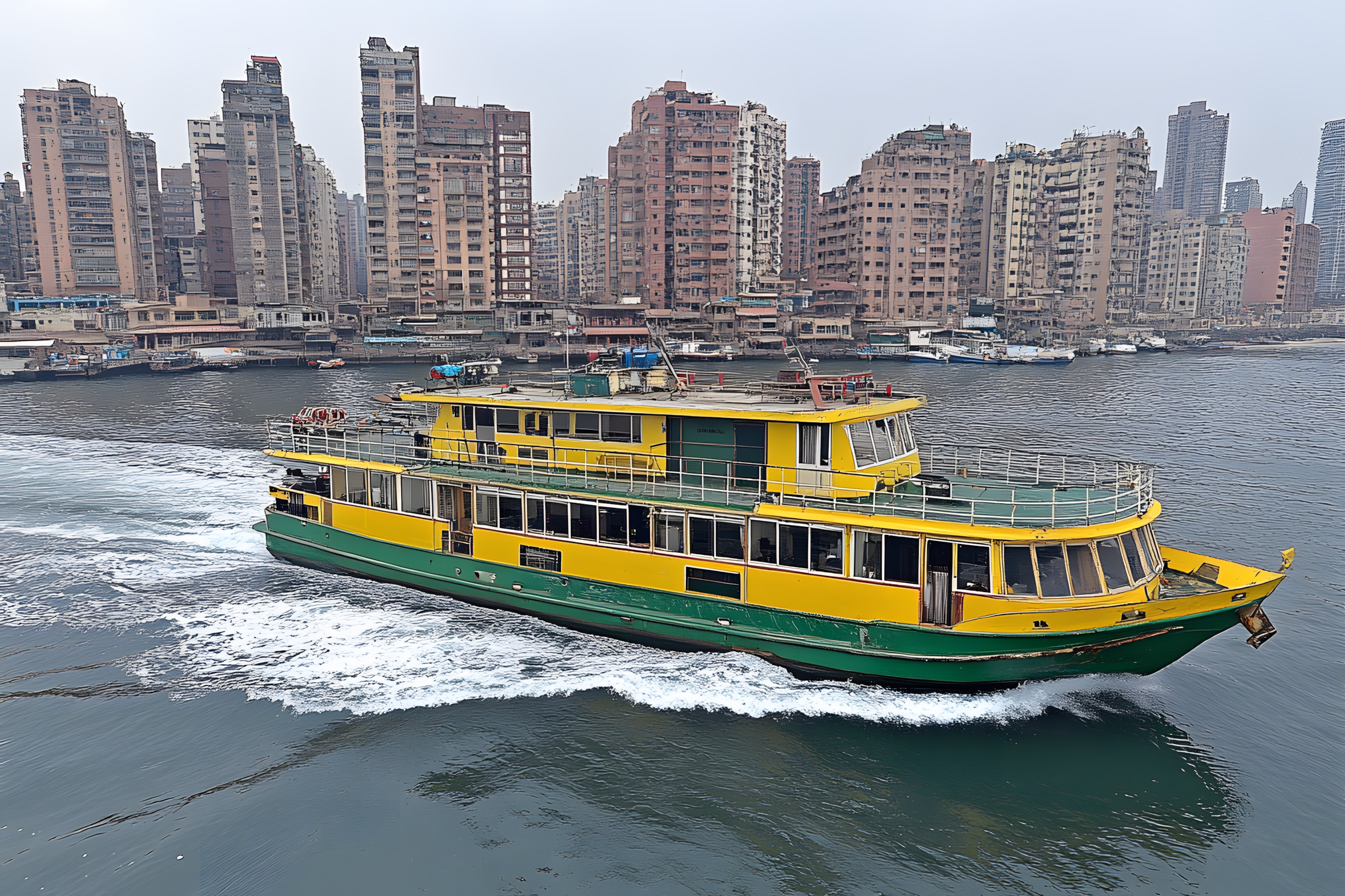 Boat, Mode of transport, Transport, Watercraft, High-rise building, Skyscraper, City, Public transport, Metropolitan area, Metropolis, Naval architecture, Ship, Channel, Condominium, Apartment, Cityscape, Ferry, Travel, Tower, Water transportation