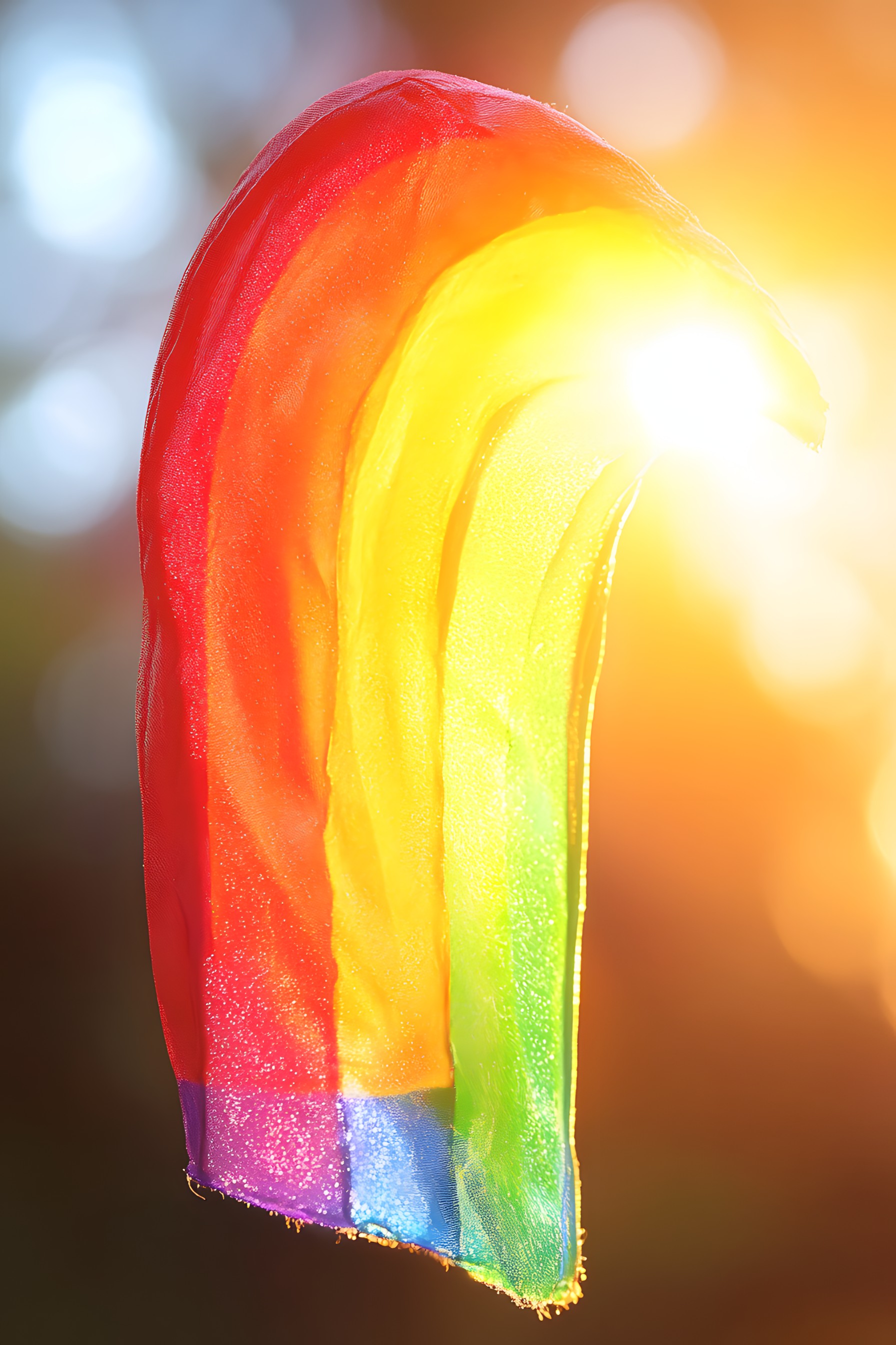 Orange, Yellow, Rainbow, Pink, Meteorological phenomenon, Macro photography