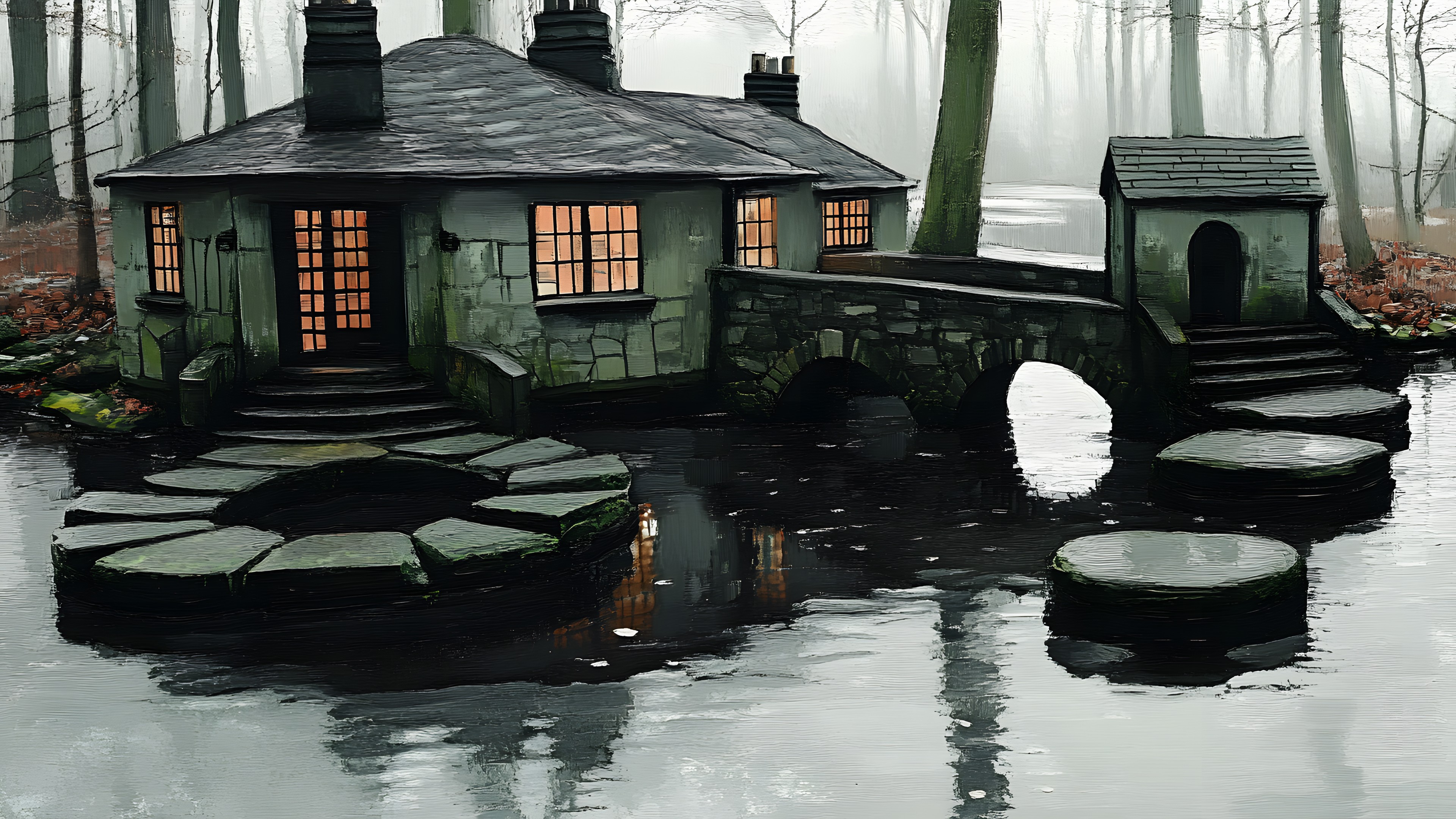 Reflection, Paint