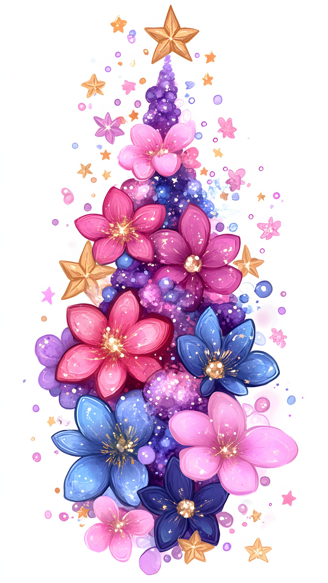 Pink, Petal, Ornament, Creative arts, Clip art, Graphics, Holiday Ornament, Christmas decoration, Cut flowers, Star, Floral design