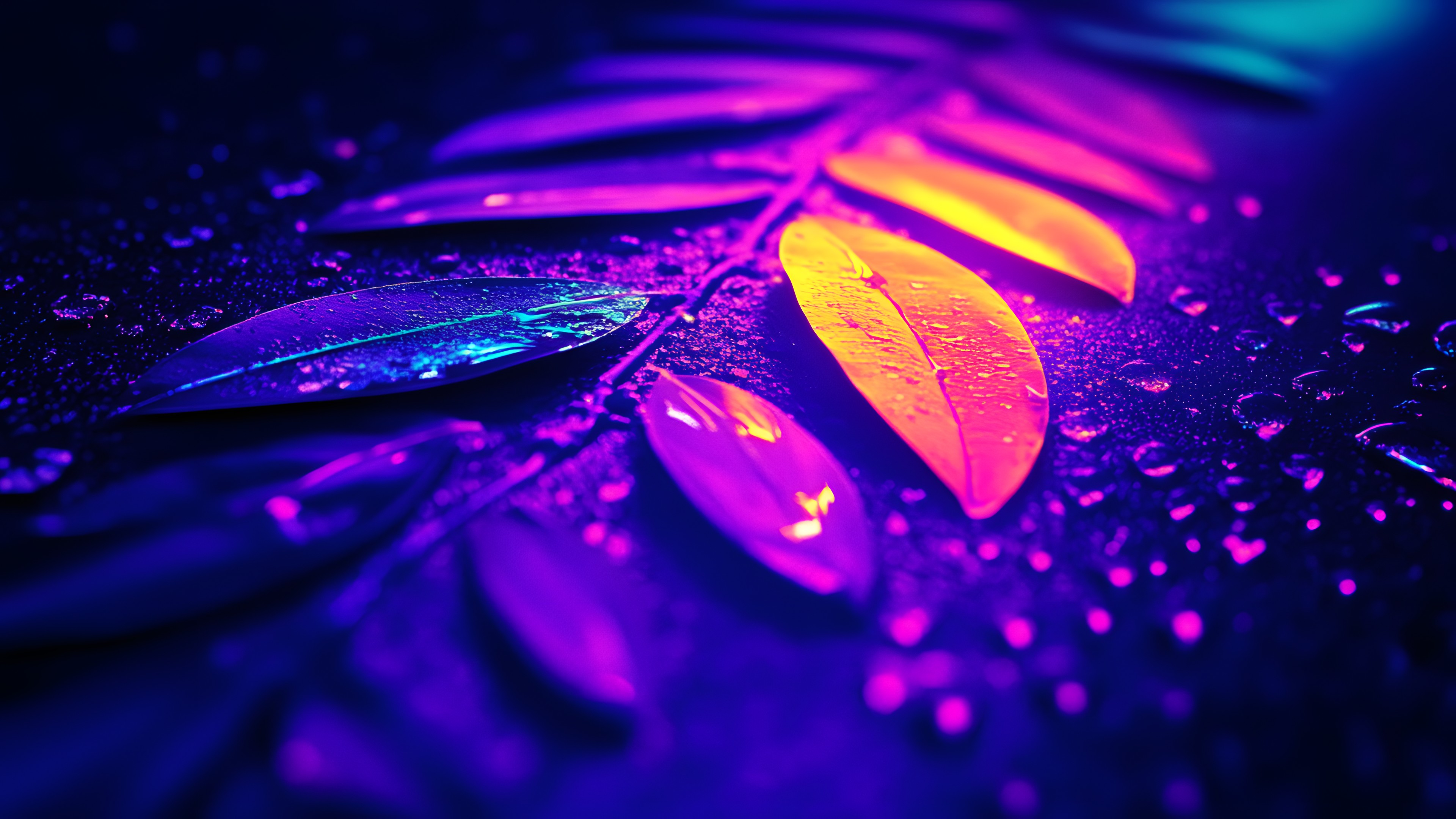 Pink, Close-up, Purple, Moisture, Macro photography, Drop, Dew