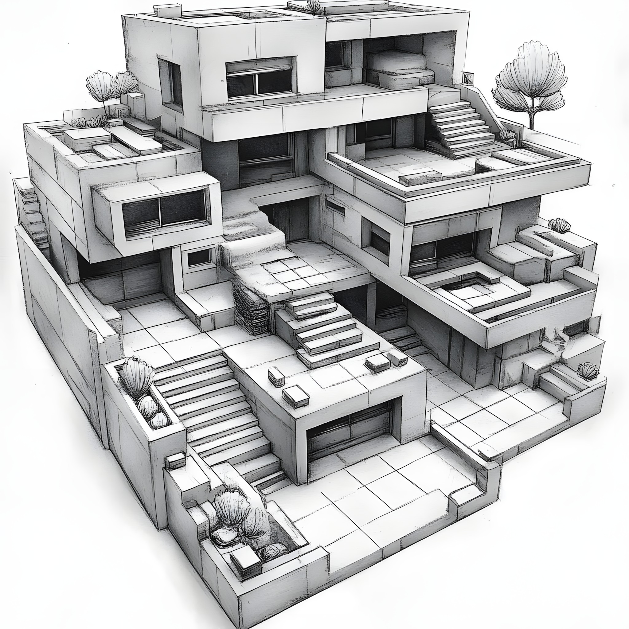 Plan, Design, 3D modeling