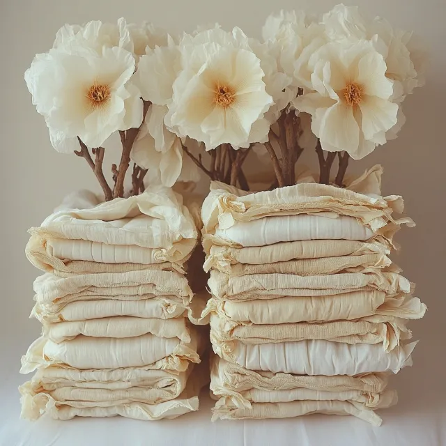 Textile, Linens, Petal, Cushion, Natural material, Cut flowers, Bed sheet, Rose, Artificial flower