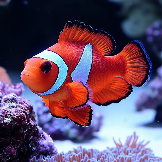 Fish, Clownfish, Red, Ocellaris clownfish, Marine biology, Orange, Coral reef fish, Pomacentridae, Fin, Ray-finned fishes, Underwater, Aquarium, Bony fishes, Aquarium Decor, Cnidaria, Coral, Fish, Perch-like fishes, Reef, Coral reef