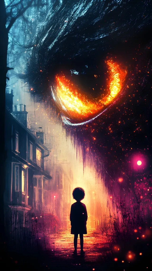 Orange, Fictional character, CG artwork, Night, Graphics, Heat, Fiction, Fire, Astronomical object, Animation, Graphic design