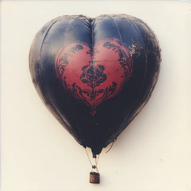 Heart, Red, Balloon, Love, Heart, Aerostat, Valentine's Day, Hot air balloon