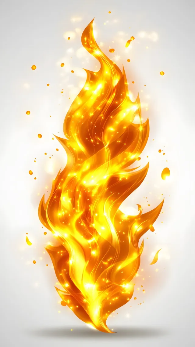 Yellow, Flame, Orange, Fire, Heat, Graphics