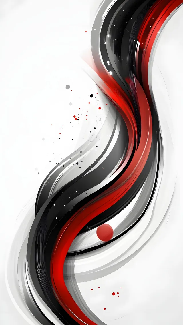 Red, Black and white, Graphics, Design, Graphic design