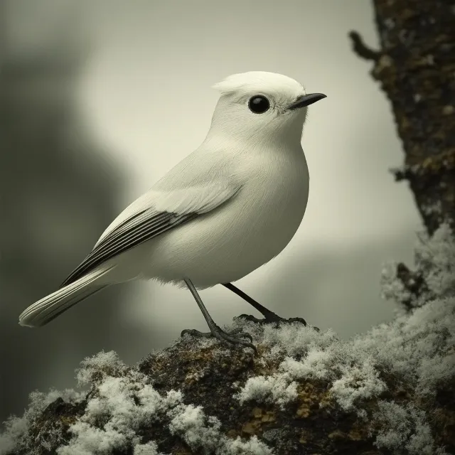 Bird, Beak, Grey, Feather, Songbirds, Passerine, Tail, Balance, Old world flycatchers