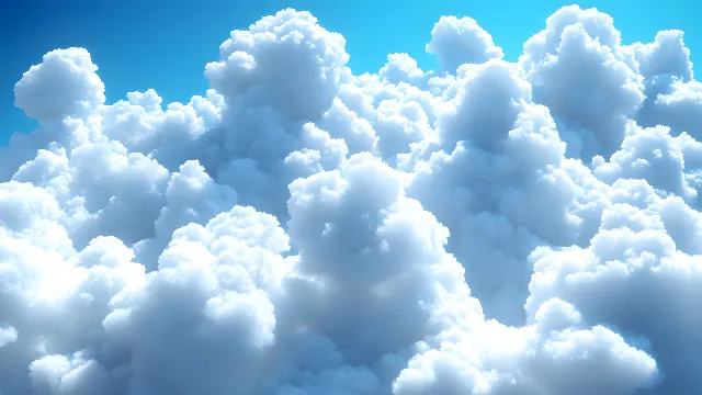 Cloud, Blue, Daytime, Cumulus, White, Meteorological phenomenon, Symmetry