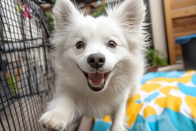 Dog, Carnivores, Vertebrate, Snout, Fur, Whiskers, Working animal, Terrestrial animal, Canidae, Tongue, Spitz, Toy dog, Pet Supply, Dog Supply, Indian Spitz, Japanese Spitz, American Eskimo Dog, Volpino