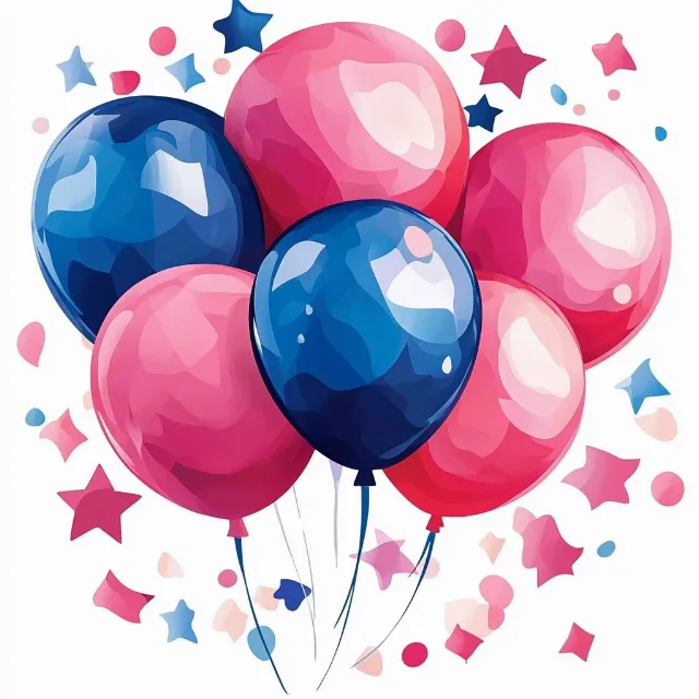 Balloon, Red, Party Supply, Pink, Clip art, Graphics, Cluster ballooning