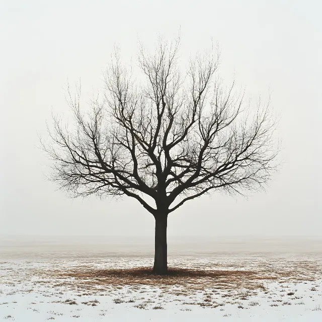 Branch, atmospheric phenomenon, Twig, Monochrome photography, Trunk, Monochrome, Black and white, Savanna, Fog, Woody plant, Winter, Mist, Freezing, Haze, Snow, Wind, Still life photography, Precipitation