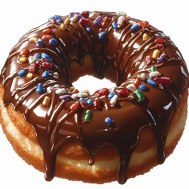 Food, Ingredient, Doughnut, Dessert, Baking, Glaze, Bagel, Chocolate, Ciambella, Recipe, Cooking, Fast food, Sprinkles, Junk food, Pastry, Icing, Finger food, Ganache, Cake, Chocolate spread