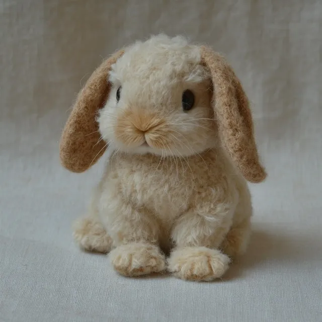 Rabbit, Leporids, Toy, Domestic rabbit, Animal Figure, Plush, Stuffed toy, Fur, Baby toys, Hare, Cottontail rabbit