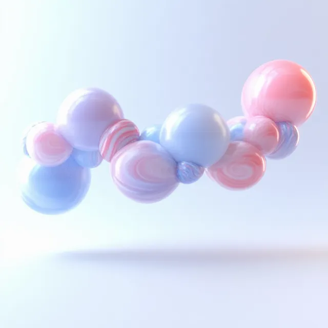 Blue, Pink, Sphere, Party Supply, Balloon