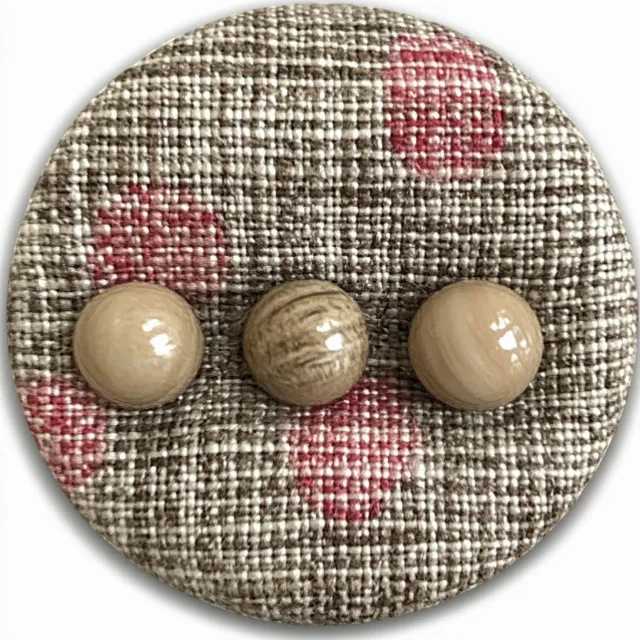 Button, Pin-back button, Sphere, Creative arts, Natural material, Badge, Craft, Oval, Ball