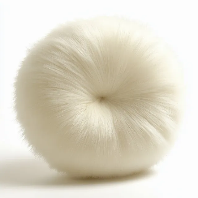 White, Natural material, Fur