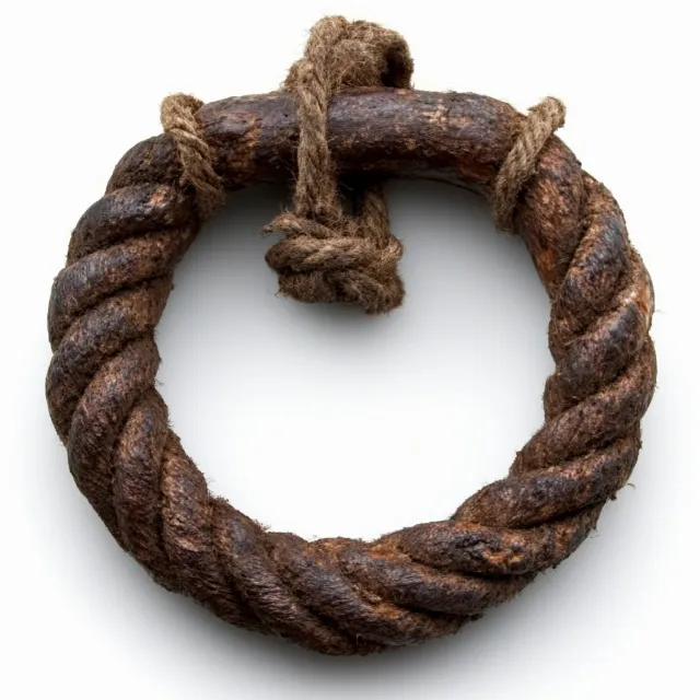 Rope, Natural material, Knot, Door knocker