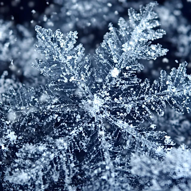 Frost, Winter, Close-up, Freezing, Silver, Snowflake, Snow, Macro photography, Ice