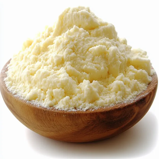 Food, Ingredient, Instant mashed potatoes, Butter, Dairy product, Recipe, Mashed potato, Cheese, Okara, Skordalia, Mascarpone, Bryndza, Khoa, Staple food, Vegetarian cuisine, Clotted cream