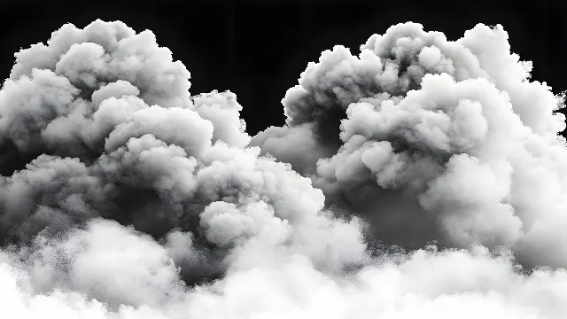 Cloud, Monochrome photography, Cumulus, Meteorological phenomenon, Black and white, Smoke, Monochrome, Still life photography