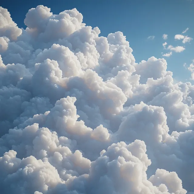 Cloud, Blue, Daytime, Cumulus, White, atmospheric phenomenon, Meteorological phenomenon, Sunlight, Symmetry