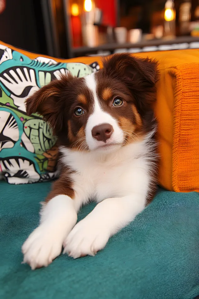 Dog, Carnivores, Snout, Australian Shepherd, Border Collie, Canidae, Australian Collie, Herding dog, Working animal, Fur, Miniature American Shepherd, Small Greek Domestic Dog, Puppy, Pet Supply, English Shepherd