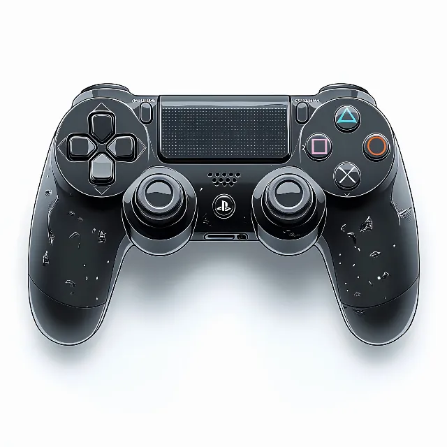 Electronic device, Game controller, Gadget, Technology, Joystick, Video game console, Silver, Remote control, Electronics