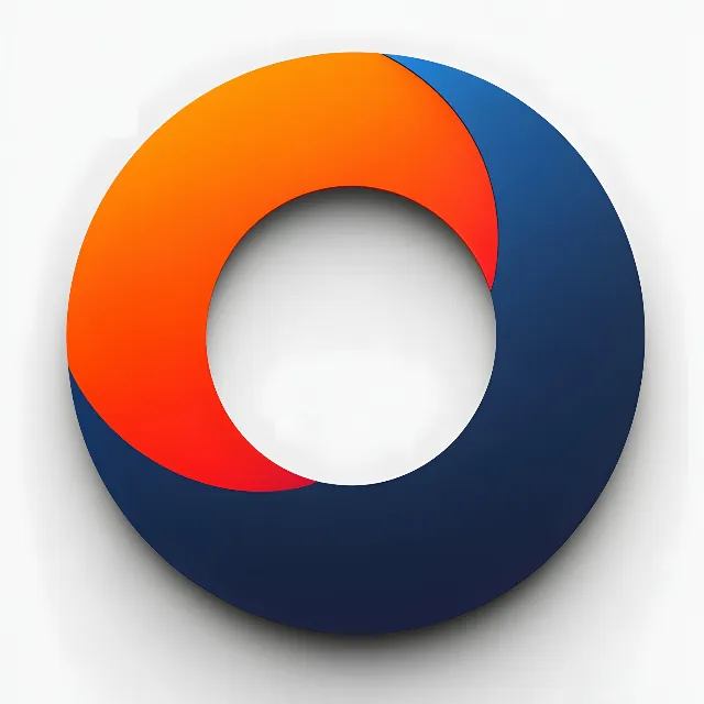 Red, Orange, Logo, Graphics, Oval