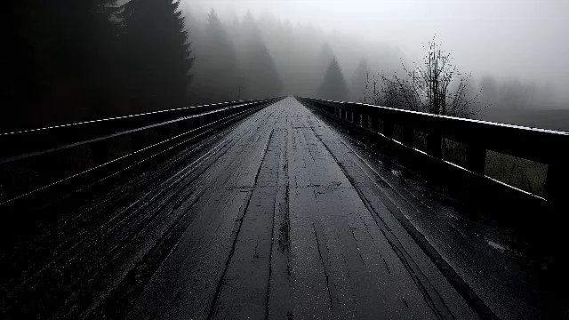 Sky, Plant, Cloud, Atmosphere, White, Fog, Nature, Water, Wood, Flash photography, Tree, Black-and-white, Atmospheric phenomenon, Sunlight, Grey, Mode of transport, Style, Natural landscape, Grass, Road surface